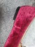 M. Gemi Petalo Due Bordeaux Tuscan Velvet Smoking Loafer Flats - photo 7
