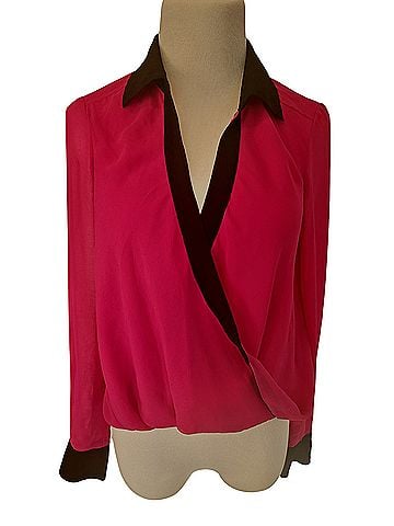 Bebe Long Sleeve Blouse (view 1)