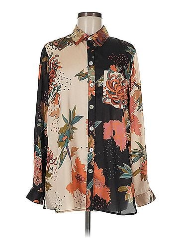 John Mark John Mark Long Sleeve Blouse (view 1)
