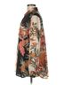 John Mark 100% Polyester Print Brown John Mark Long Sleeve Blouse Size M - photo 4