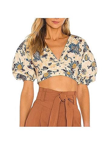 A.L.C. Rylan Short Sleeve Blouse (view 1)