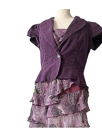 Wet Seal Short Sleeve Blouse (view 1)