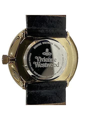 Vivienne Westwood Vivienne Westwood Union Jack Quartz Analog Watch VV021UJBK Red Dial Black Women's (view 2)