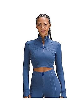 Lululemon Athletica Define Cropped Half Zip Jacket (view 1)