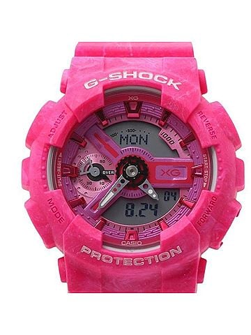 Casio CASIO G-SHOCK XG Collaboration Model ANALOG-DIGITAL GMA-S110XG-4AJR Pink Resin Women's Watch (view 1)