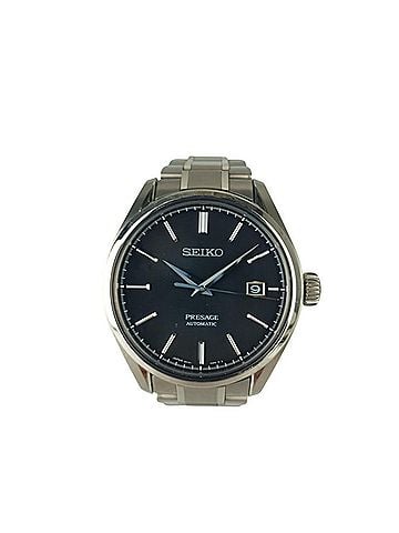 Seiko SEIKO Presage 6R15-04A0 SARX057 Black Silver Titanium Men's Analog Watch (view 1)