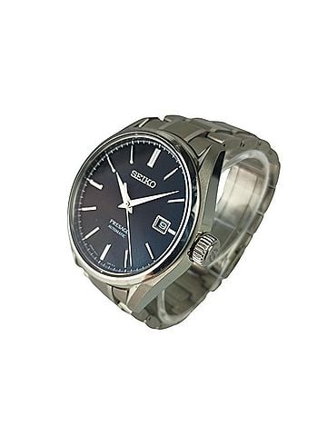 Seiko SEIKO Presage 6R15-04A0 SARX057 Black Silver Titanium Men's Analog Watch (view 2)