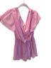 Francesca's Pink Romper Size M - photo 2