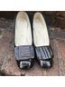 Mezzo 100% Leather Print Black Heels Size 7 1/2 - photo 4