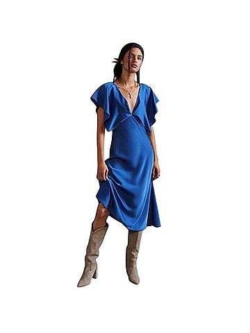 Anthropologie Sachin &amp; Babi Ruffled Maxi Dress Casual Dress (view 2)