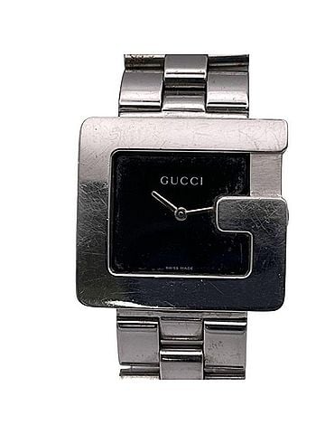 Gucci GUCCI Watch 3600M Black Stainless Steel Men's (view 1)