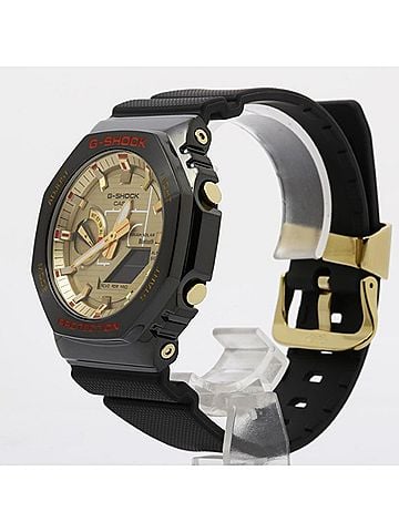 Casio CASIO G-SHOCK Rui Hachimura Signature Model GBM-2100RH-1AJR Gold Black Resin Stainless Steel Men's Watch (view 2)