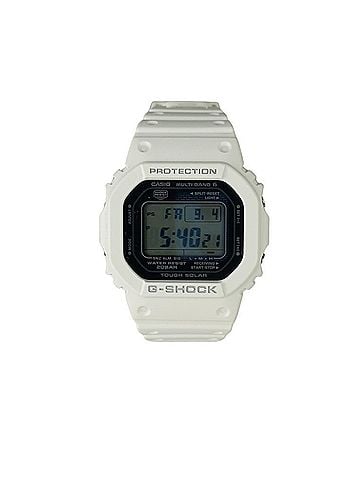 Casio CASIO G-SHOCK DIGITAL 5000 SERIES GW-5000HS-7JF Watch, Black/White, Stainless Steel Resin, Men's Digital Watch (view 1)