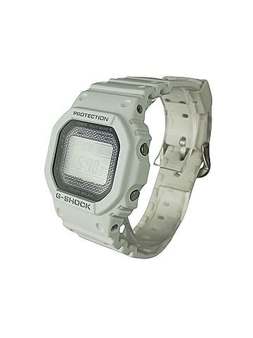 Casio CASIO G-SHOCK DIGITAL 5000 SERIES GW-5000HS-7JF Watch, Black/White, Stainless Steel Resin, Men's Digital Watch (view 2)