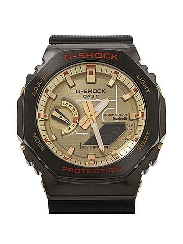 Casio CASIO G-SHOCK Rui Hachimura Signature Model GBM-2100RH-1AJR Gold Black Resin Stainless Steel Men's Watch (view 1)