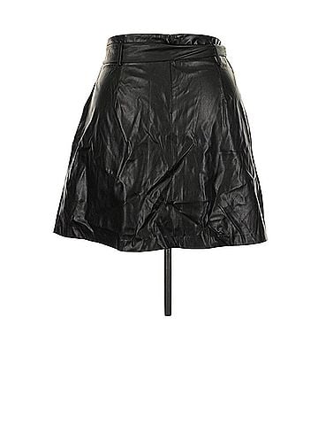 Banana Republic Faux Leather Skirt (view 2)