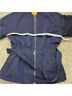 FRNCH 100% Polyamide 100% Polyester Blue Jacket Size M - photo 4