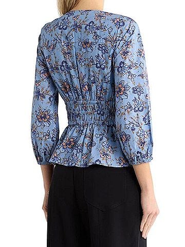 10 Crosby Derek Lam Intermix Lilith 3/4 Sleeve T-Shirt (view 2)