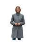 J.Crew 65% Wool 20% Polyester 15% Viscose 100% Acetate Gray Coat Size 0 - photo 2
