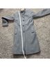 J.Crew 65% Wool 20% Polyester 15% Viscose 100% Acetate Gray Coat Size 0 - photo 9