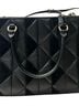 Coach Solid Black Gold Leather Satchel One size - photo 2