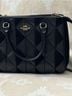 Coach Solid Black Gold Leather Satchel One size - photo 5