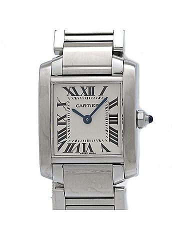 Cartier CARTIER Tank Française SM W51008Q3 Women's Watch SS 40600 (view 2)