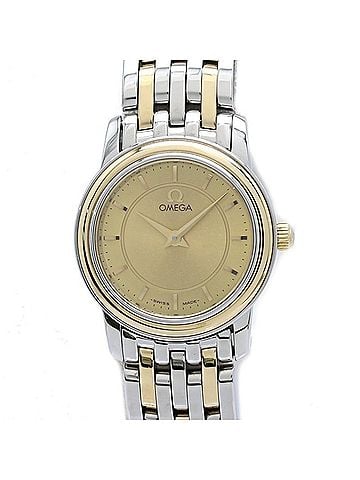 Omega OMEGA De Ville Prestige 4370.11.00 Women's Watch, Stainless Steel x 18K Yellow Gold, 40622 (view 1)