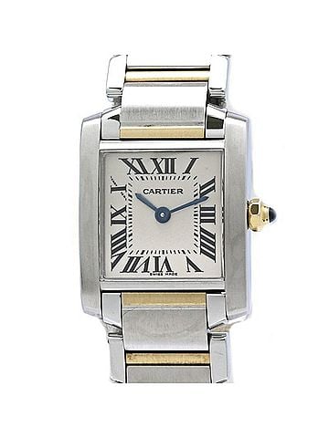 Cartier CARTIER Tank Française SM W51007Q4 Women's Watch SSx18K Yellow Gold 40617 (view 1)
