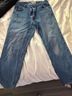 L.L.Bean 100% Cotton Blue Jeans Size 35 waist - photo 3