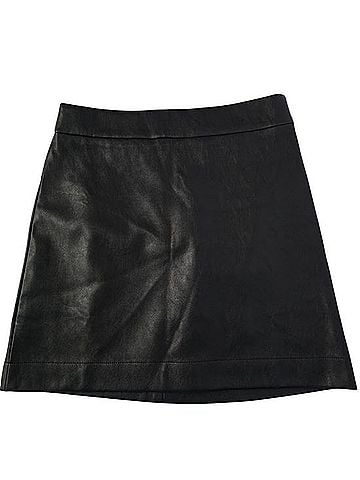 J.Crew Factory Store Faux Leather Skirt (view 2)