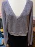 Free People Purple Pullover Sweater Size M - photo 4