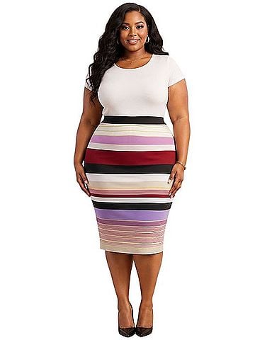 ELOQUII Casual Skirt (view 2)