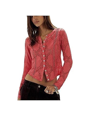 Free People Long Sleeve Blouse (view 2)
