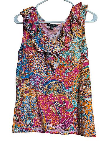 Ralph Lauren Sleeveless Blouse (view 1)