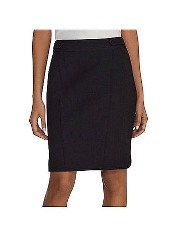 White House Black Market Sleek &amp; Chic Seamed Pencil Skirt Formal Skirt (view 1)