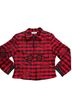 Anage 100% Silk Plaid Red Blazer Size M - photo 1