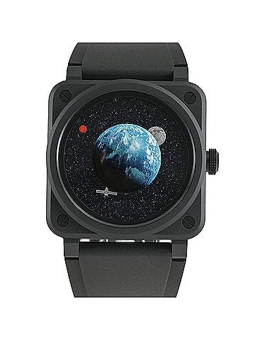 Bell & Ross Bell &amp; Ross BR-03 Astro Wristwatch, Limited Edition of 999 Pieces Worldwide, BR03A-EMM-CE SRB (view 1)