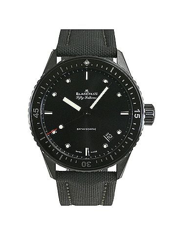 BLANCPAIN Blancpain Fifty Fathoms Bathyscaphe 5000 0130 B52A Wristwatch (view 1)