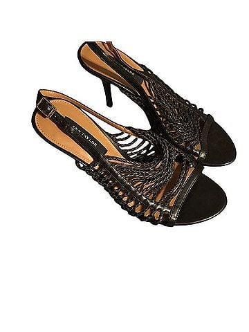 Ann Taylor Sling Back Strappy Shoes Heels (view 2)