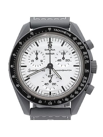 Swatch Swatch x Omega MoonSwatch 1965 SO33M106 Bioceramic Quartz Watch (view 1)