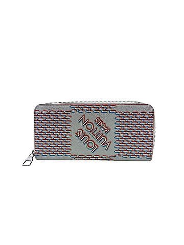 Louis Vuitton LOUIS VUITTON M81403 Zippy Wallet Vertical Damier Spray Long White (view 1)
