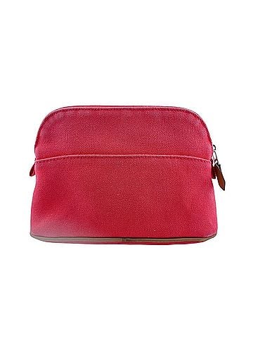 Hermès HERMES Bolide Pouch Mini Cotton Canvas Pink (view 1)