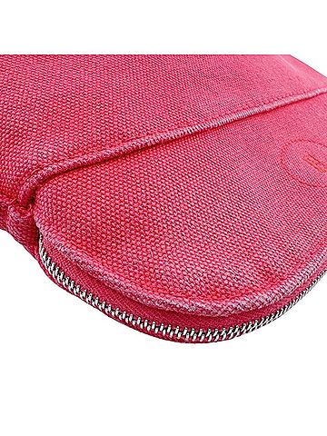 Hermès HERMES Bolide Pouch Mini Cotton Canvas Pink (view 2)