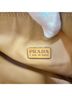 Prada 100% Nylon Tan PRADA Triangle Nylon Pouch, Beige One size - photo 8