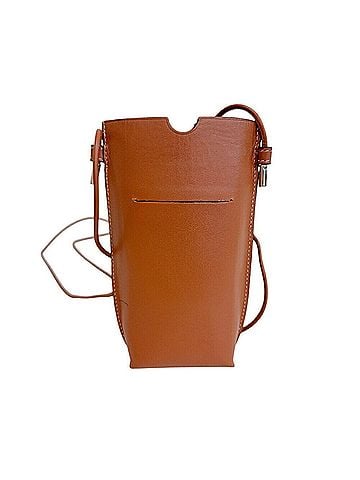 Loewe LOEWE Gate Pocket Shoulder Bag Smartphone Pouch Brown (view 2)