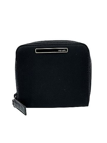 Prada PRADA M522 Nylon Bi-fold Wallet, Black (view 1)
