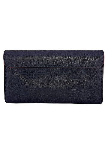 Louis Vuitton LOUIS VUITTON M62127 Portefeuille Pont Neuf Monogram Empreinte Long Wallet Navy (view 2)