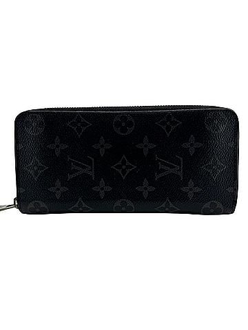 Louis Vuitton LOUIS VUITTON M62295 Zippy Wallet Vertical Round Monogram Eclipse Long Black Men's (view 2)
