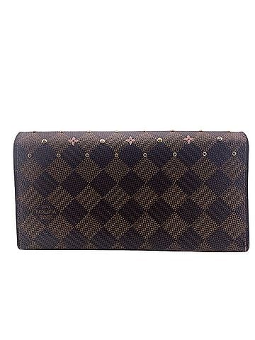 Louis Vuitton LOUIS VUITTON Louis Vuitton N60476 Portefeuille Sarah Damier Ebene Long Wallet Brown Women's (view 2)